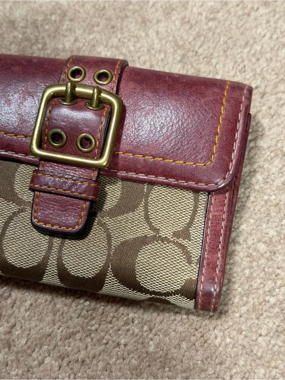 Vintage Y2K Coach Wallet - Picture 1 of 6